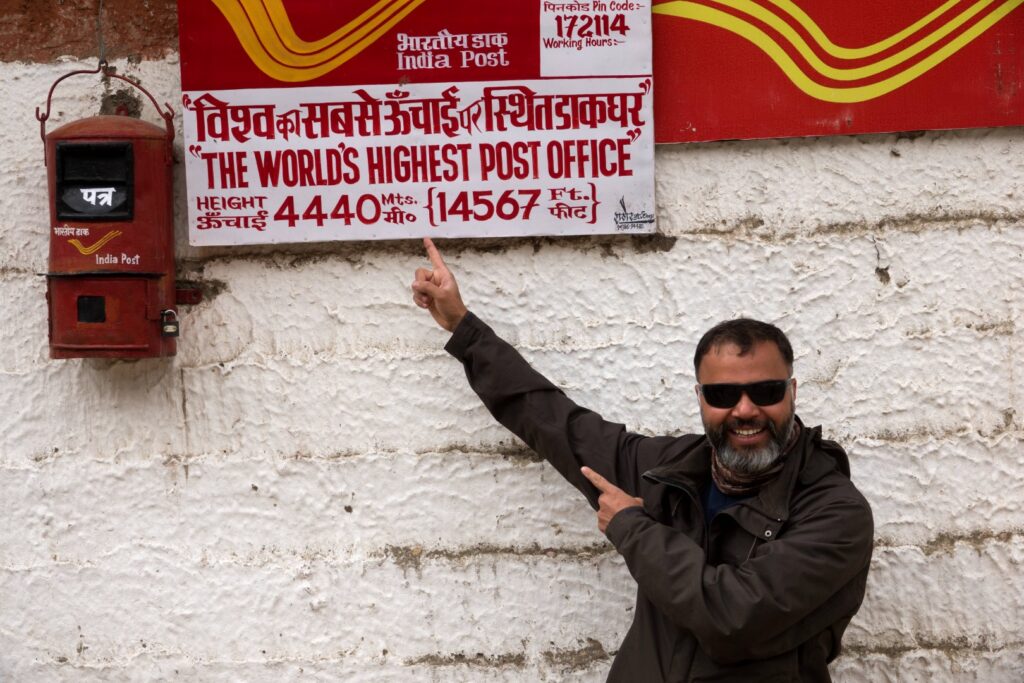 World's highest Post Office is in Hikkim, Spiti Valley, Himachal Pradesh